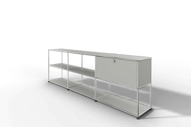 USM Haller Sideboard offen mit einer Klapptüre Produktbild