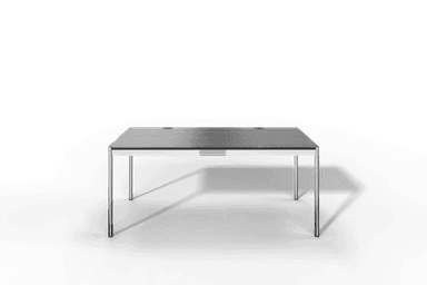 USM Haller Tisch Plus,Tiefe 750 mm, Oberfläche Holz furniert Produktbild