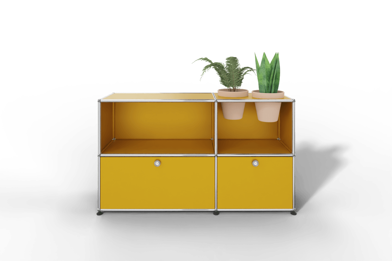 USM Haller Sideboard mit Klapptüren und Pflanzeneinsatz Produktbild