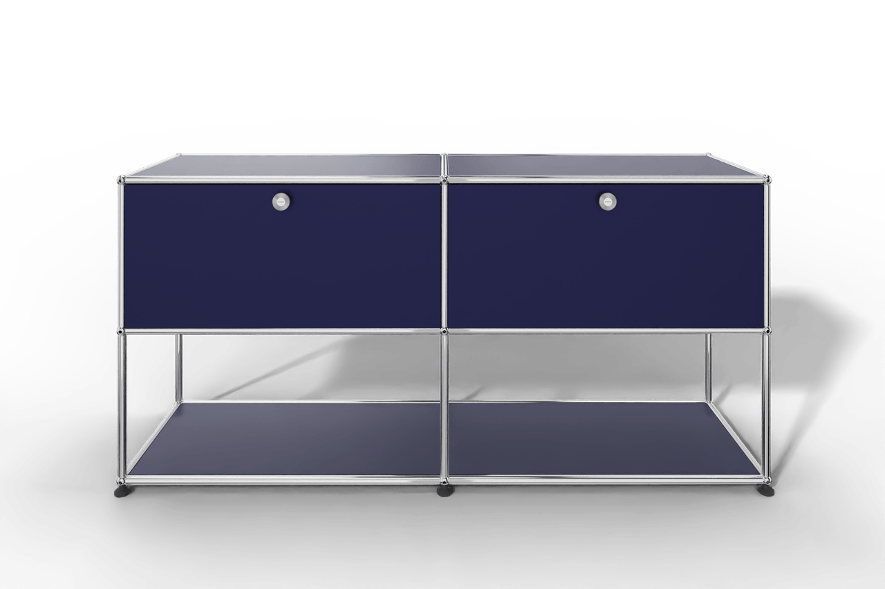 USM Haller Sideboard, 2 Klapptüren, untere Ebene offen Produktbild