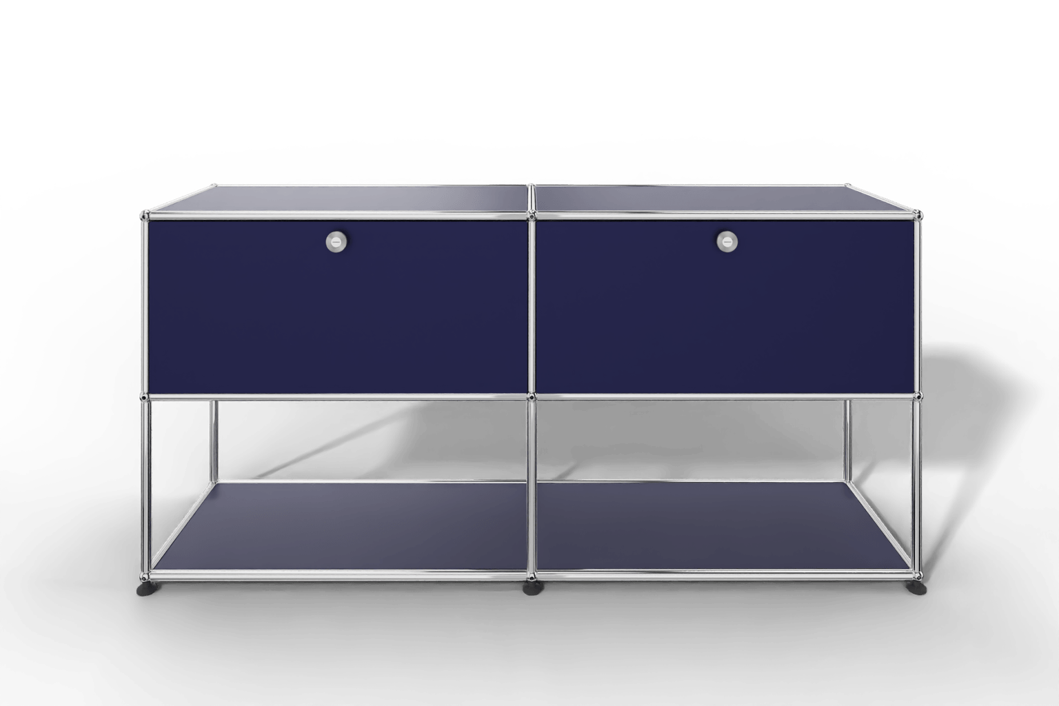 USM Haller Sideboard, 2 Klapptüren, untere Ebene offen Produktbild