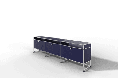 USM Haller TV-Lowboard, von Paul Schärer & Fritz Haller Produktbild