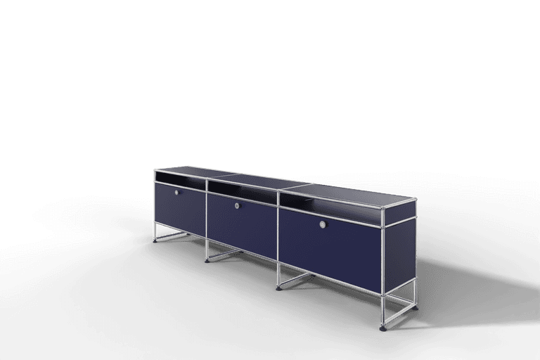 USM Haller TV-Lowboard, von Paul Schärer & Fritz Haller Produktbild