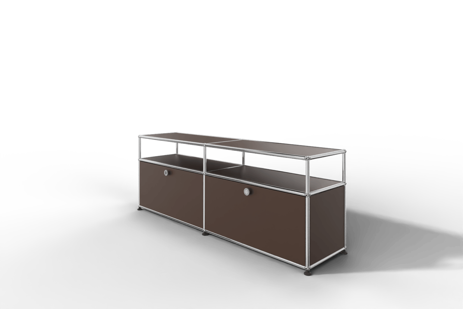 USM Haller Lowboard, mit 2 Klapptüren, von Paul Schärer & Fritz Haller Produktbild