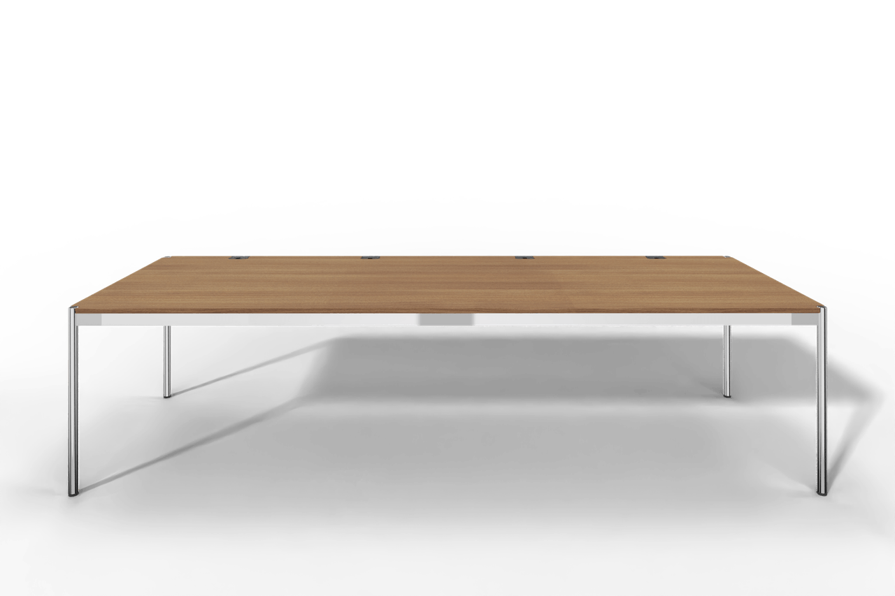 USM Haller Tisch Plus,Tiefe 1000 mm, Oberfläche Holz furniert Produktbild