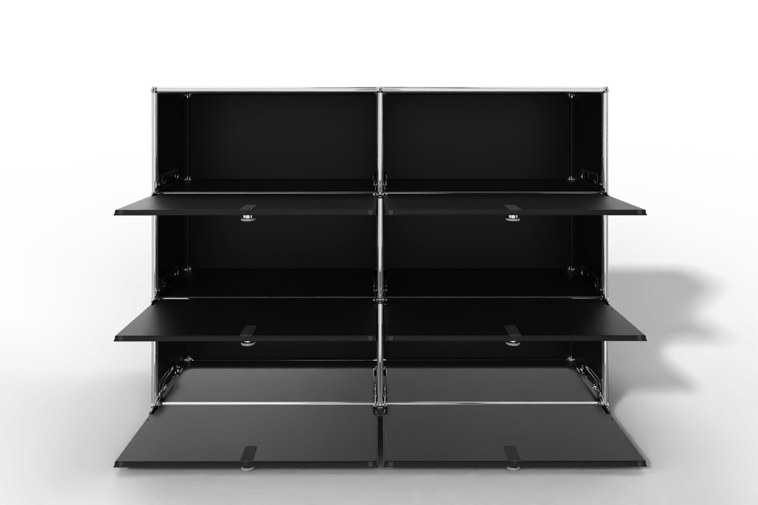 USM Haller Highboard, mit 6 Klapptüren, von Paul Schärer & Fritz Haller Produktbild