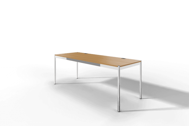 USM Haller Tisch Plus,Tiefe 750 mm, Oberfläche Holz furniert Produktbild