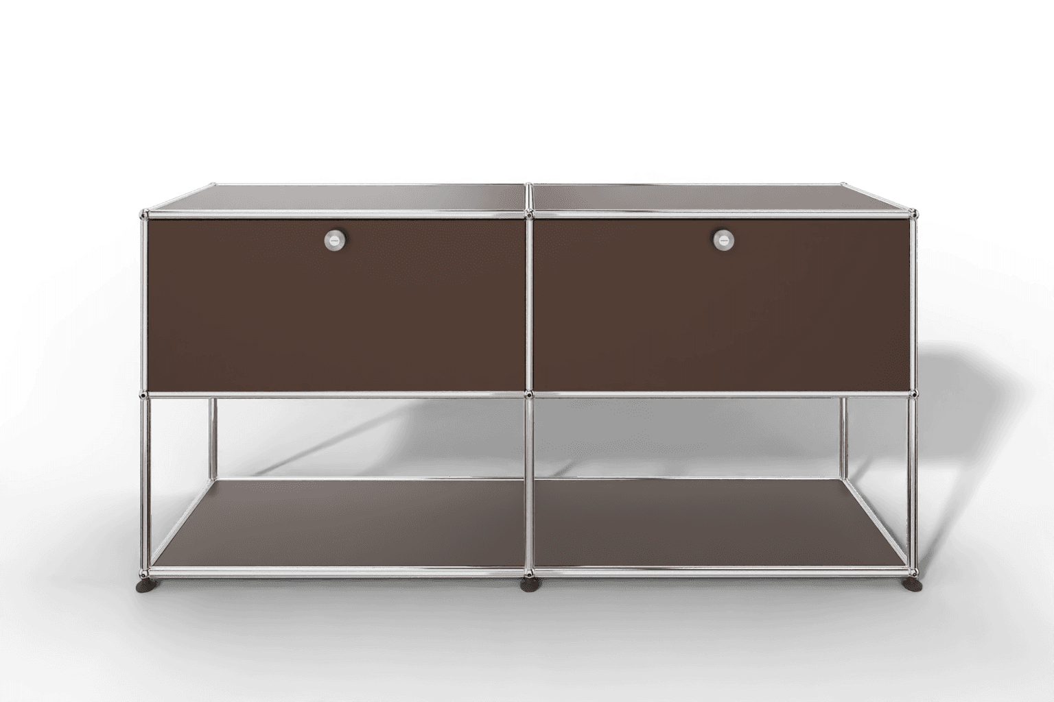 USM Haller Sideboard, 2 Klapptüren, untere Ebene offen Produktbild