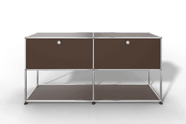 USM Haller Sideboard, 2 Klapptüren, untere Ebene offen Produktbild