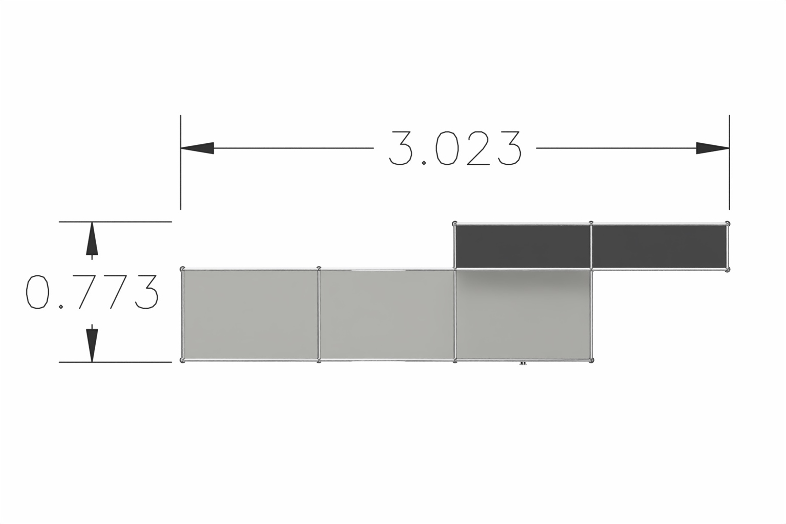 USM Haller Theke Produktbild
