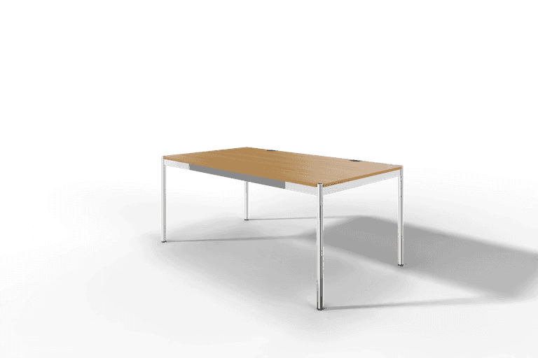 USM Haller Tisch Plus,Tiefe 1000 mm, Oberfläche Holz furniert Produktbild