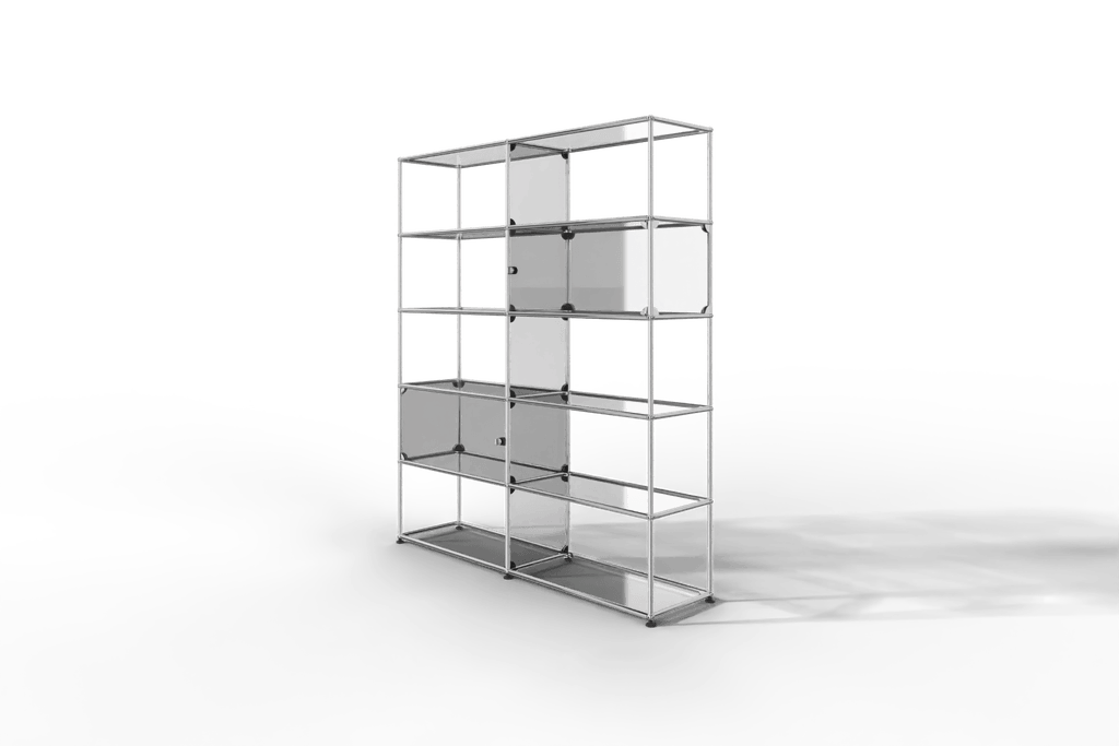 USM Haller Glasvitrine mit 2 Glastüren Produktbild