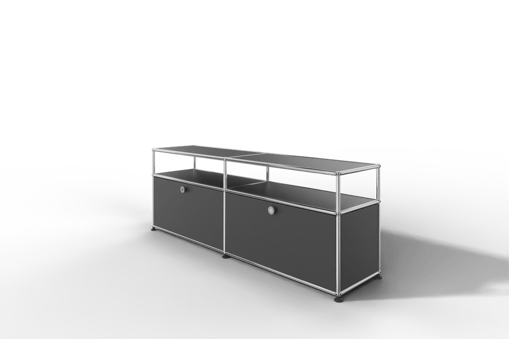 USM Haller Lowboard, mit 2 Klapptüren, von Paul Schärer & Fritz Haller Produktbild