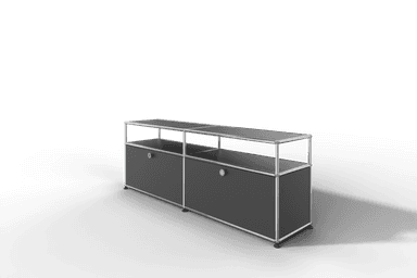 USM Haller Lowboard, mit 2 Klapptüren, von Paul Schärer & Fritz Haller Produktbild