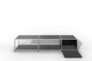 USM Haller Lowboard, mit 1 Klapptüre, von Paul Schärer & Fritz Haller Produktbild