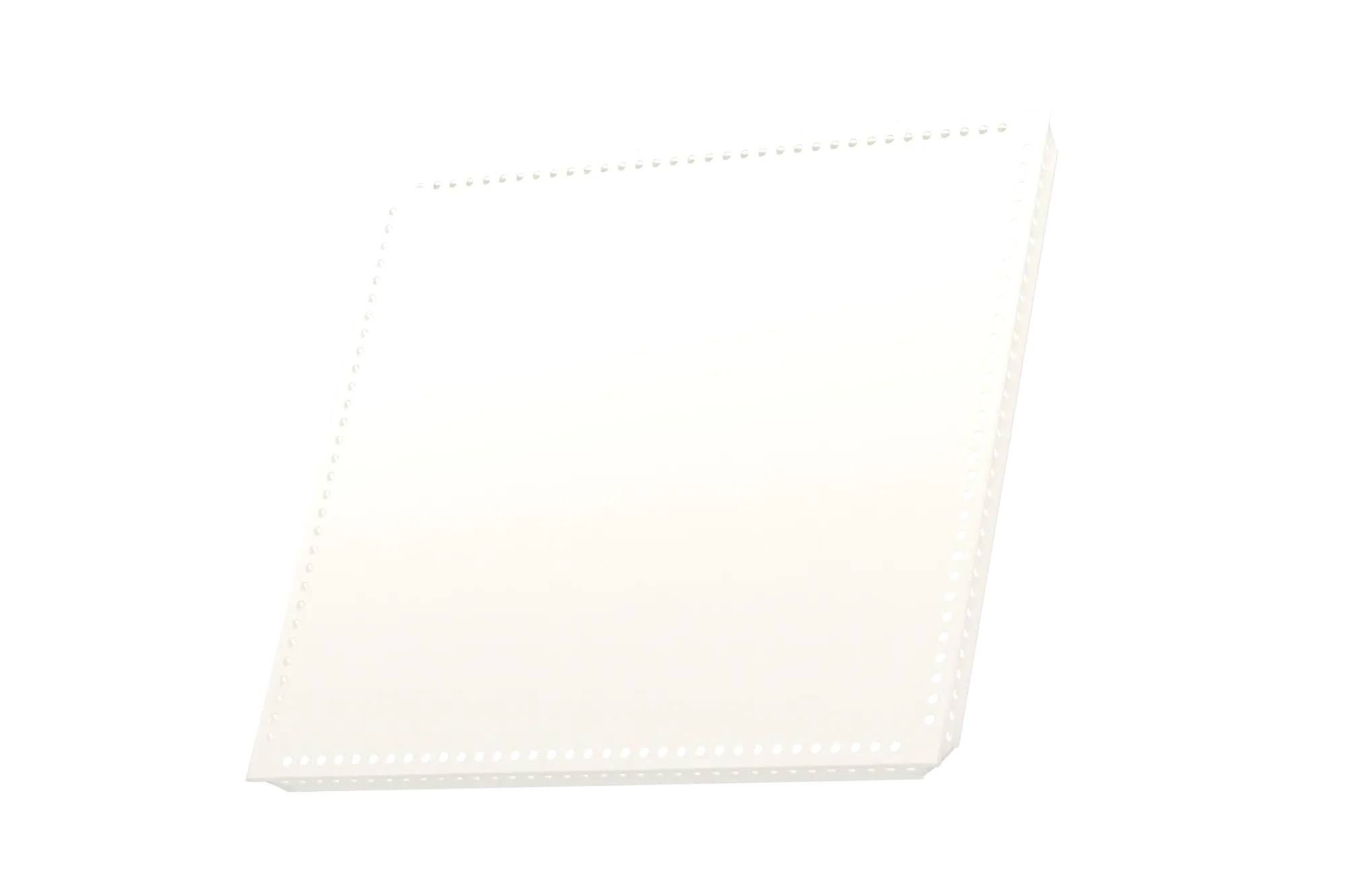 USM Haller Tablar Gelocht Reinweiß 395x350 Produktbild