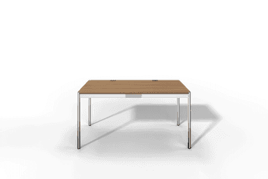 USM Haller Tisch Plus,Tiefe 750 mm, Oberfläche Holz furniert Produktbild