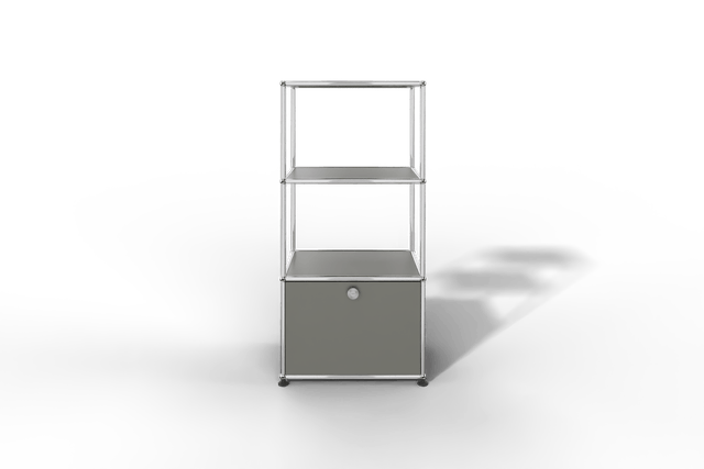 USM Haller schmales Highboard mit einer Klapptüre
