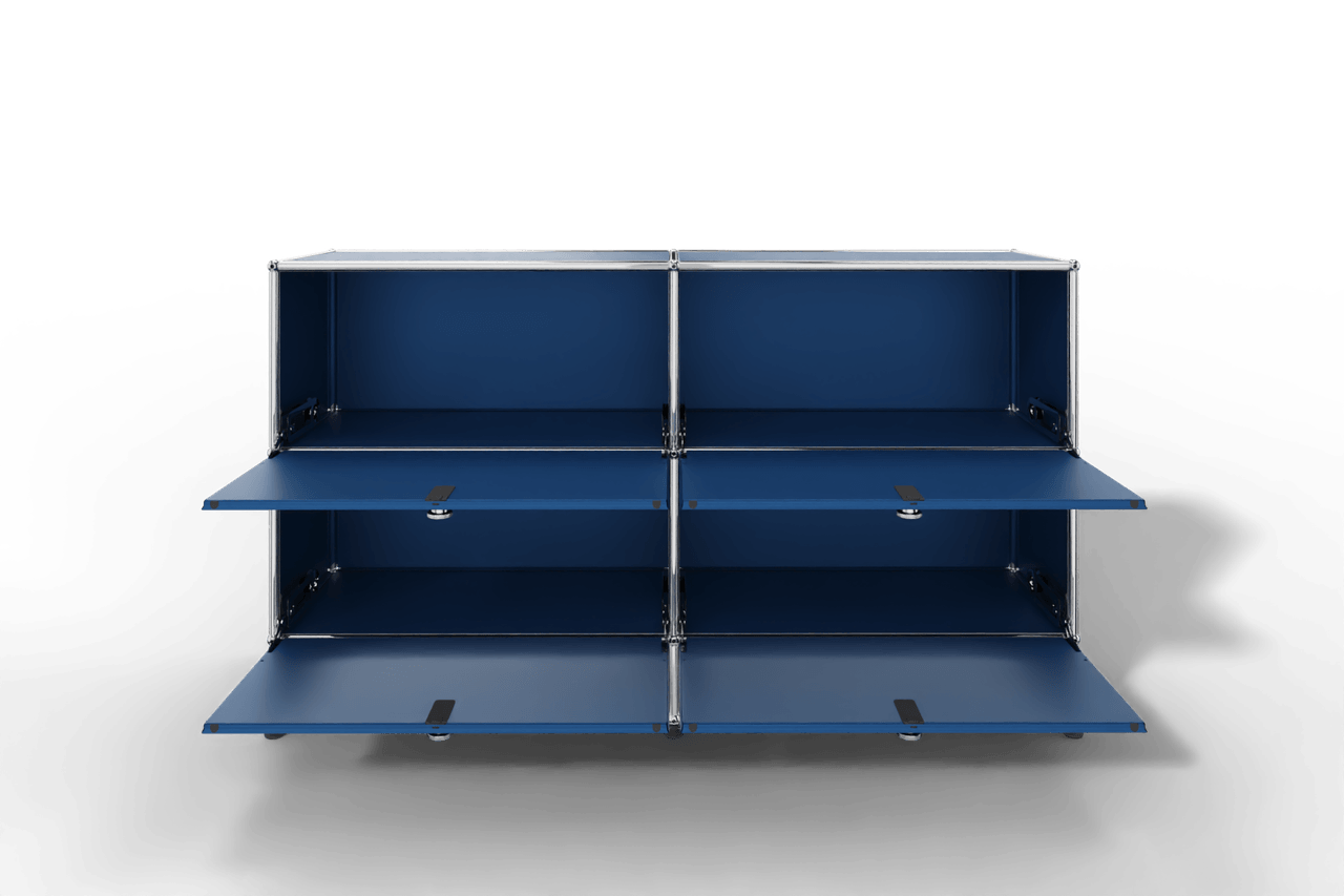 USM Haller Sideboard, mit 4 Klapptüren und Sockel von Paul Schärer & Fritz Haller Produktbild