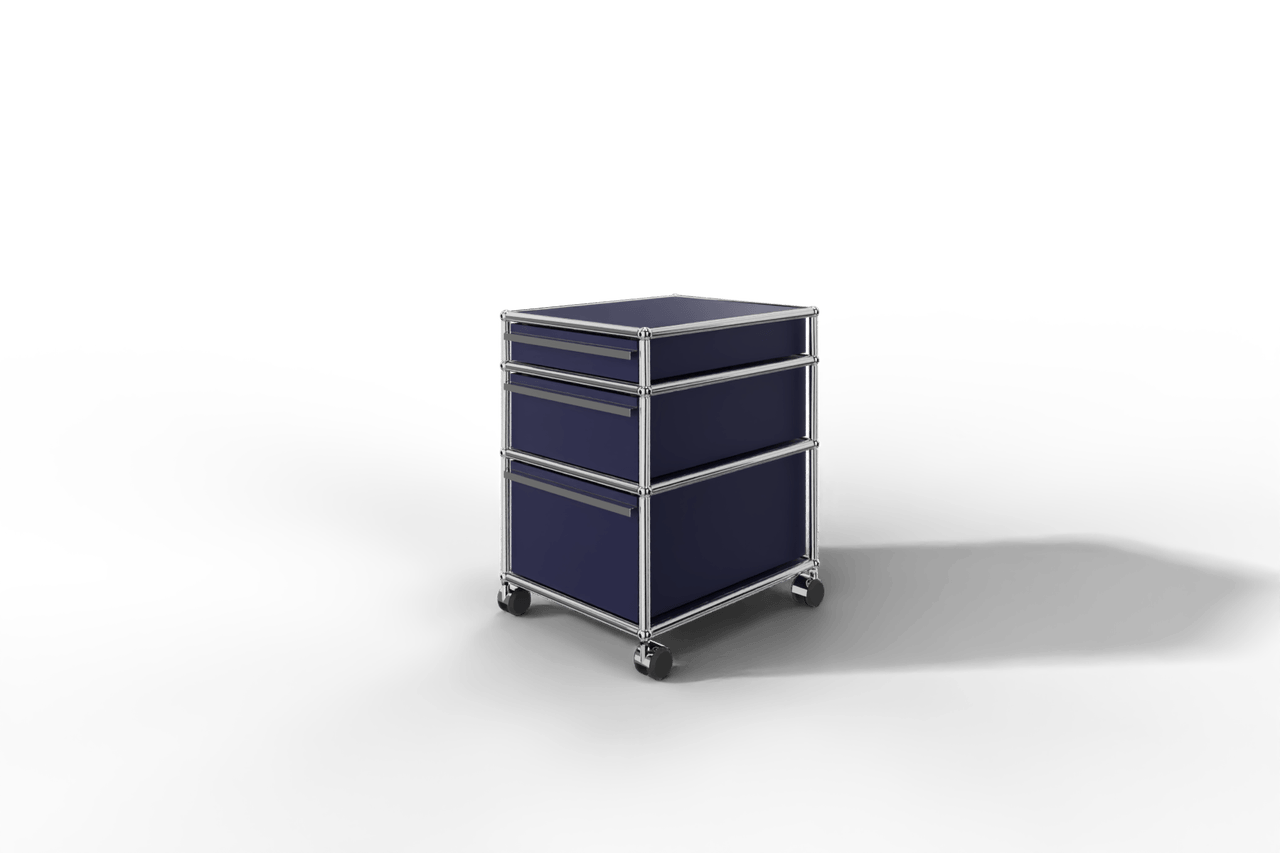 USM Haller Rollcontainer mit 3 Schüben, in 14 Farben konfigurierbar Produktbild