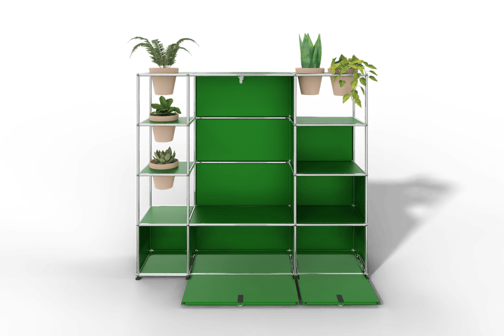 USM Haller Garderobe mit Pflanzeneinsatz Produktbild