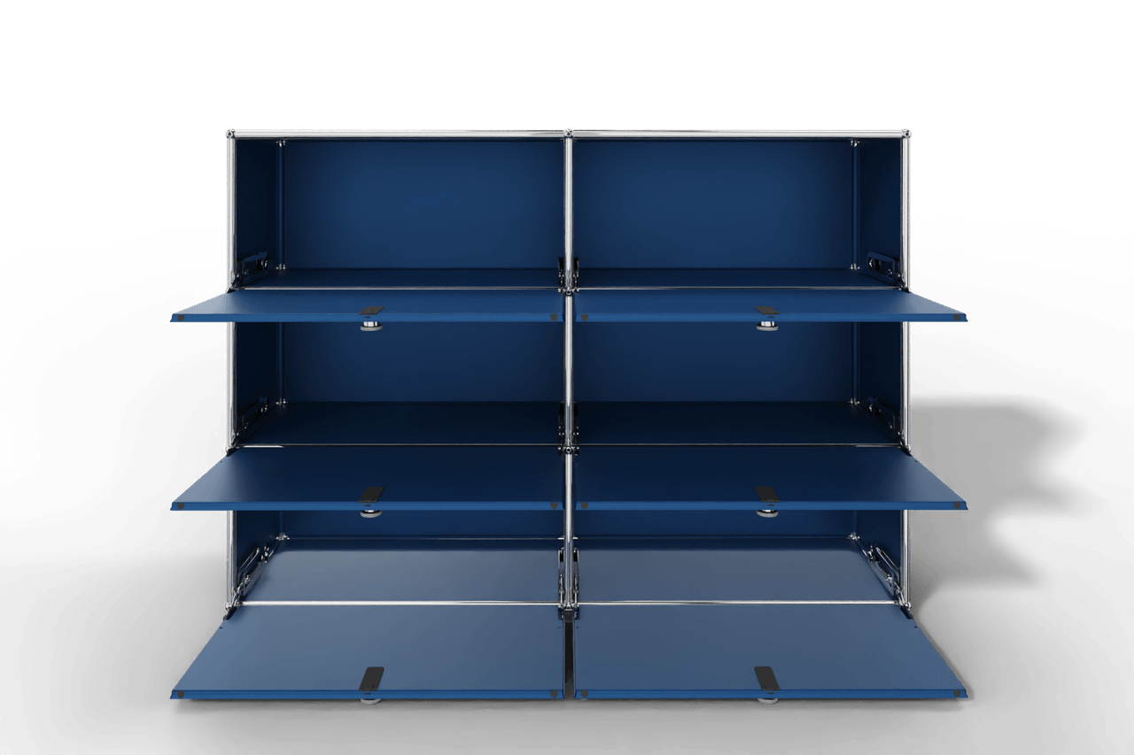 USM Haller Highboard, mit 6 Klapptüren, von Paul Schärer & Fritz Haller Produktbild