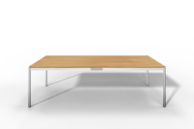 USM Haller Tisch, Tiefe 1000 mm, Holz furniert, geölt / lackiert, Oberfläche wählbar, Länge wählbar