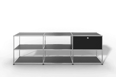 USM Haller Sideboard offen mit einer Klapptüre Produktbild