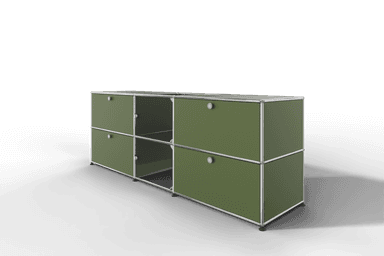 USM Haller Sideboard mit Vitrinen-Element Produktbild