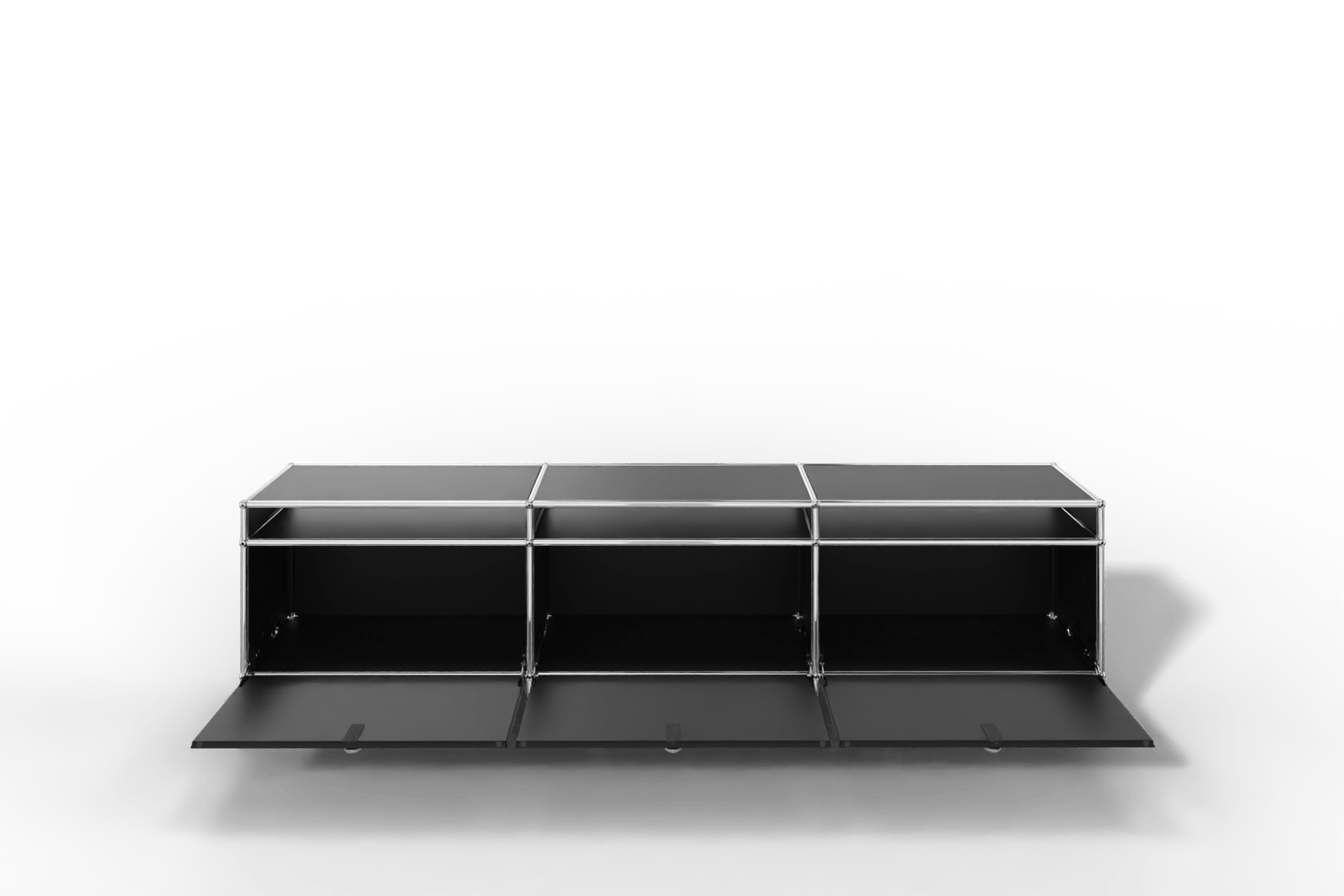 USM Haller TV-Lowboard, von Paul Schärer & Fritz Haller Produktbild