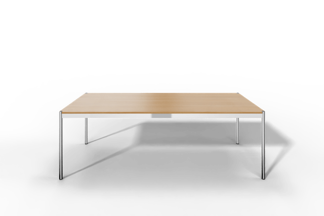 USM Haller Tisch, Tiefe 1000 mm, Holz furniert, geölt / lackiert, Oberfläche wählbar, Länge wählbar