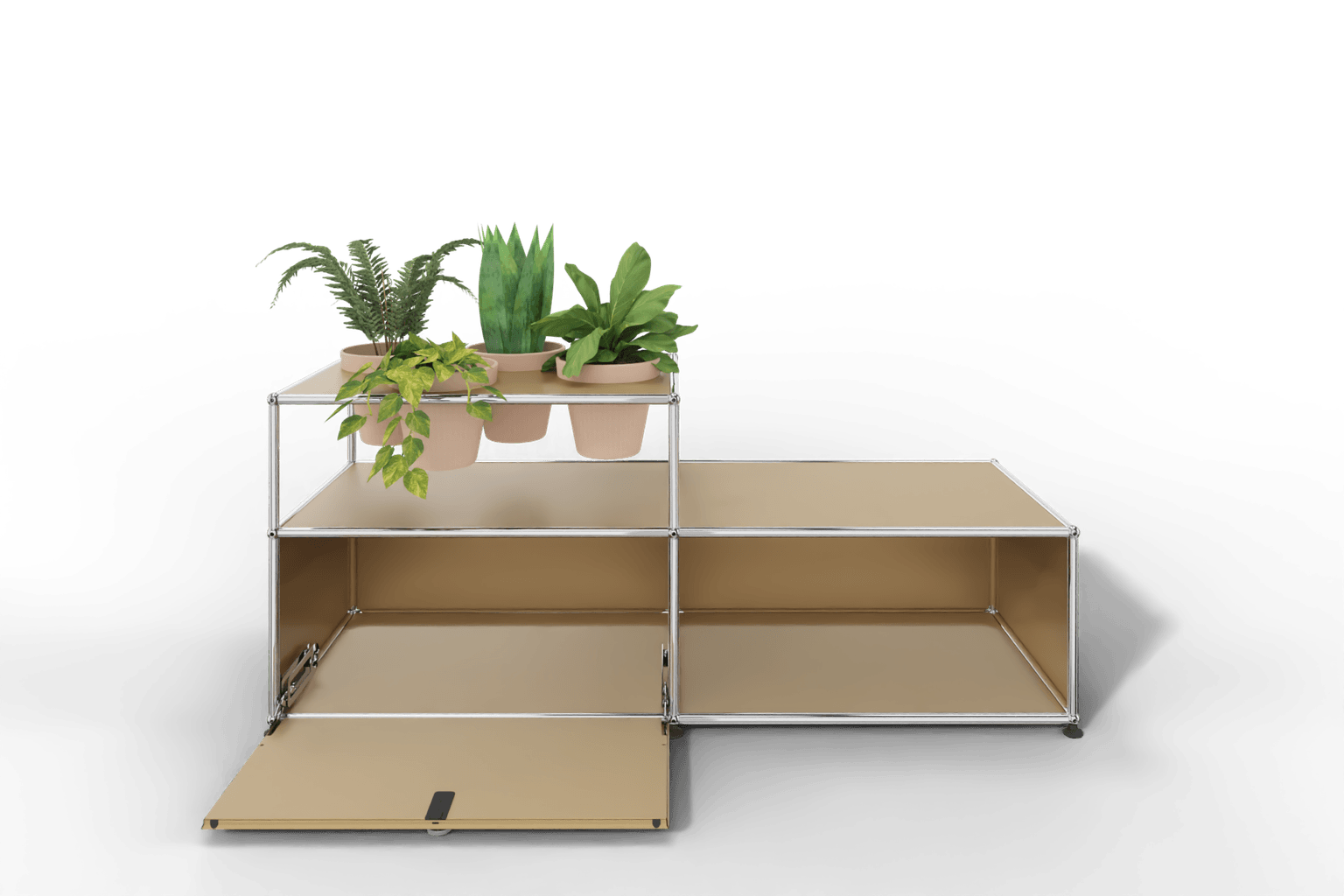 USM Haller Lowboard mit Pflanzeneinlage Produktbild