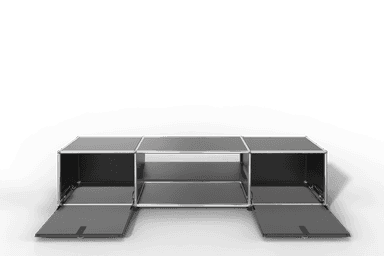 USM Haller TV-Lowboard mit Mittelteil und Zwischentablar Produktbild