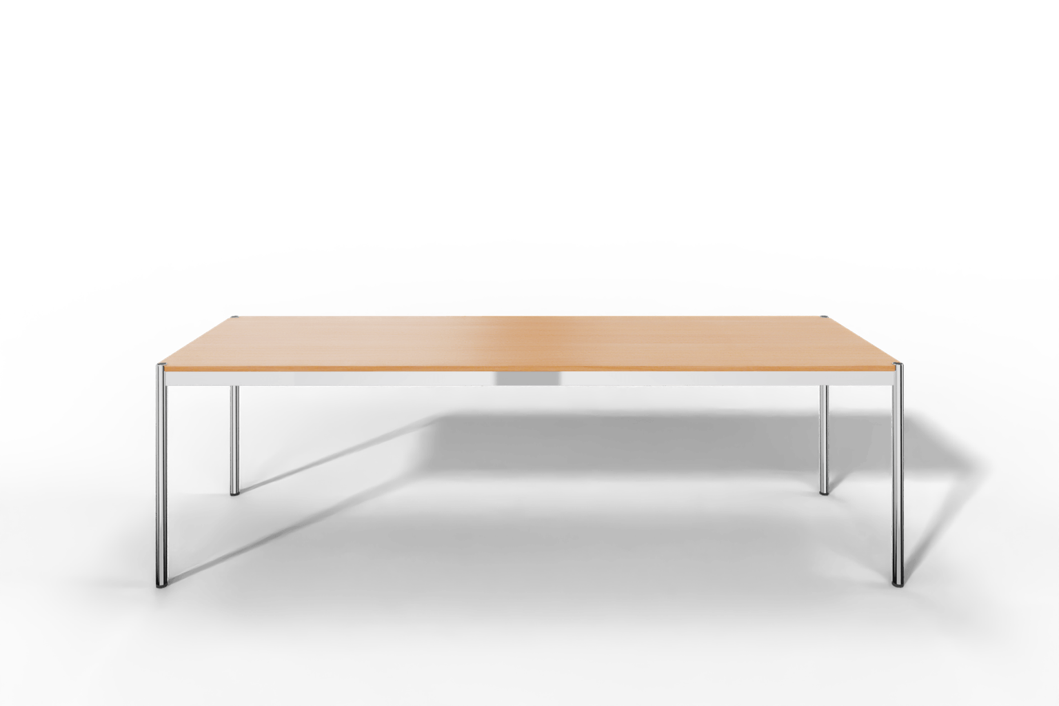 USM Haller Tisch, Tiefe 750 mm, Holz furniert, geölt / lackiert, Oberfläche wählbar, Länge wählbar Produktbild