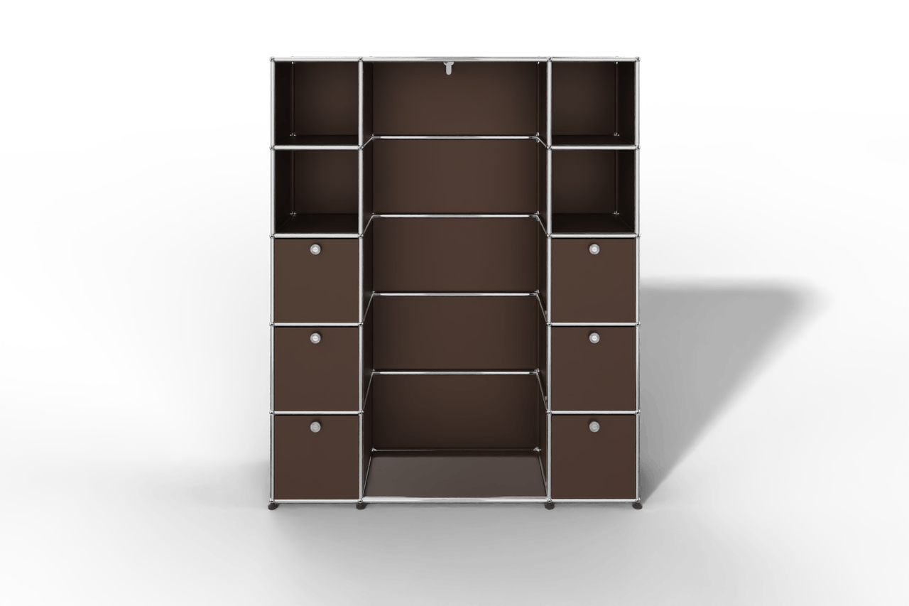 USM Haller Garderobe, 1450 mm breit, mit Klapptüren Produktbild