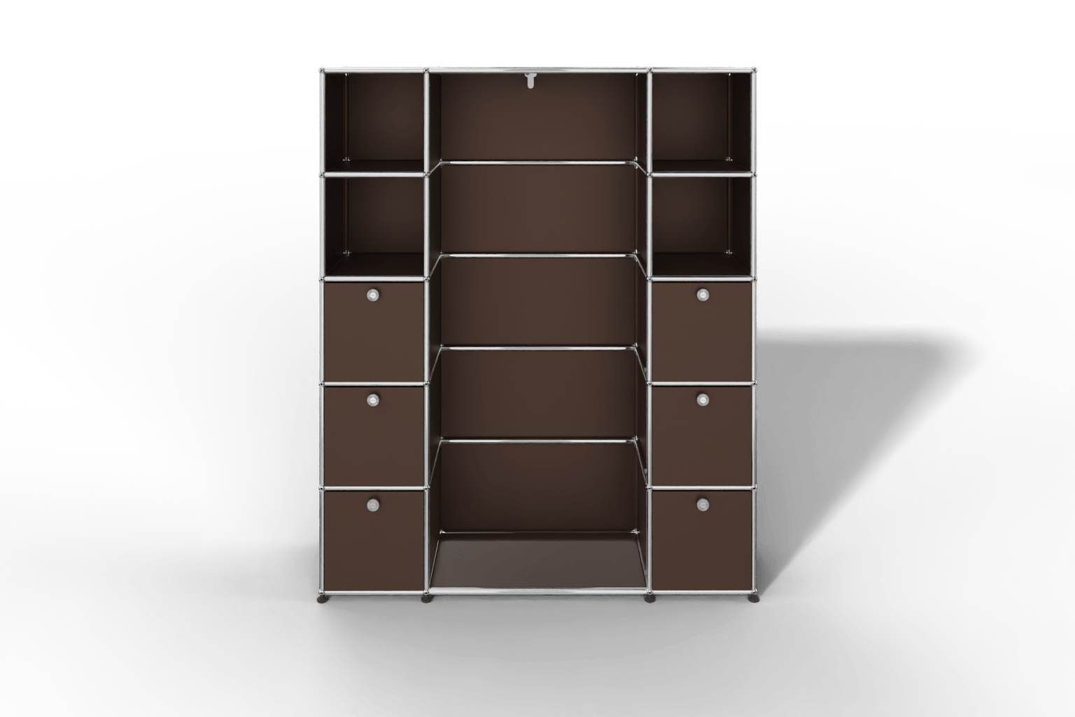 USM Haller Garderobe, 1450 mm breit, mit Klapptüren Produktbild