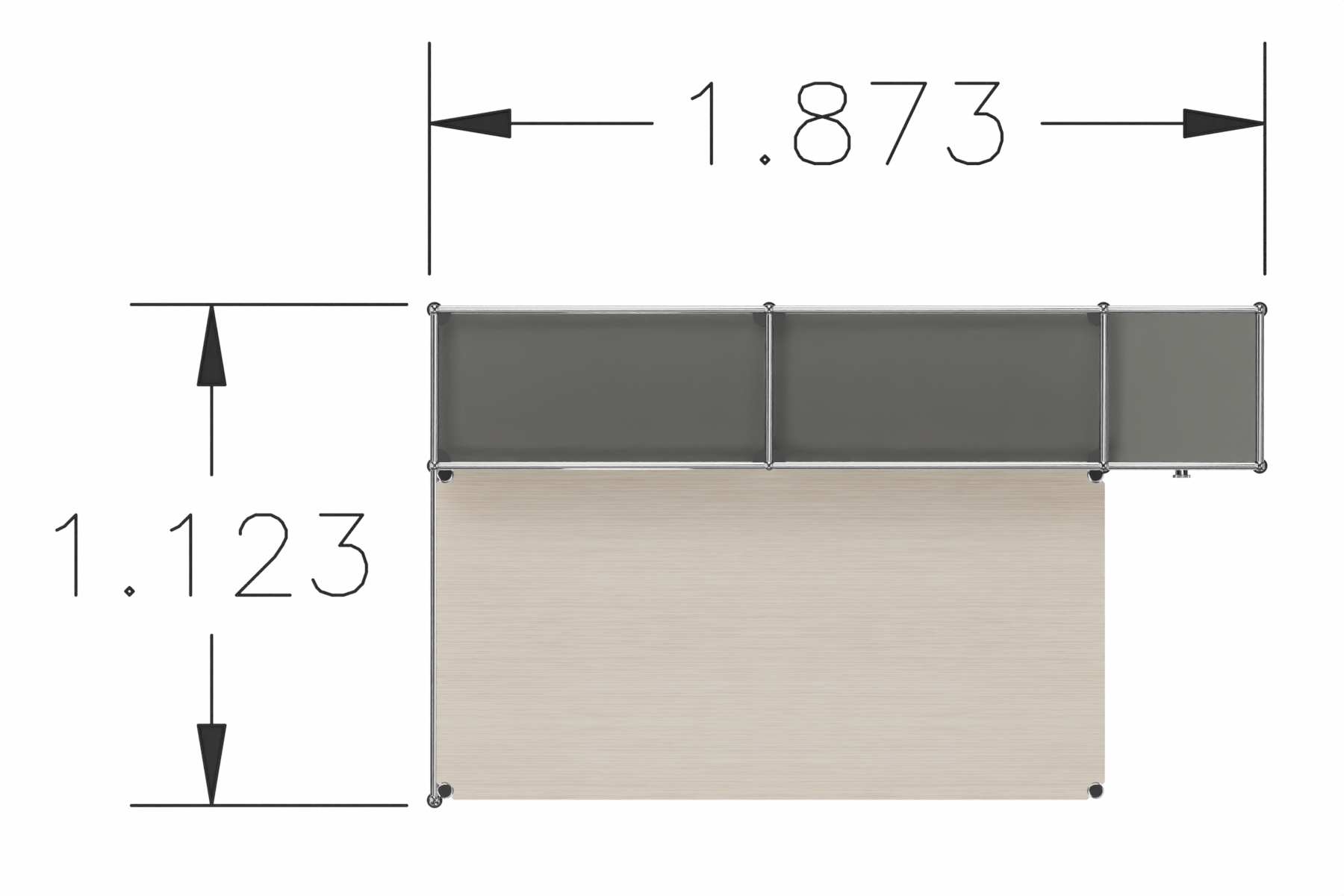 USM Haller Theke V5 Produktbild