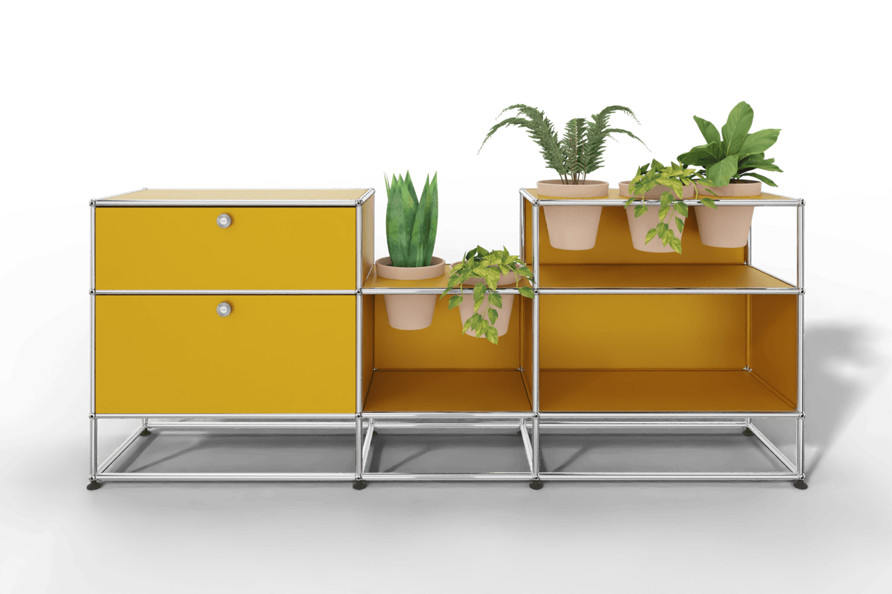 USM Haller Sideboard mit Pflanzeneinlage Produktbild