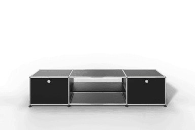 USM Haller TV-Lowboard mit Mittelteil und Zwischentablar Produktbild