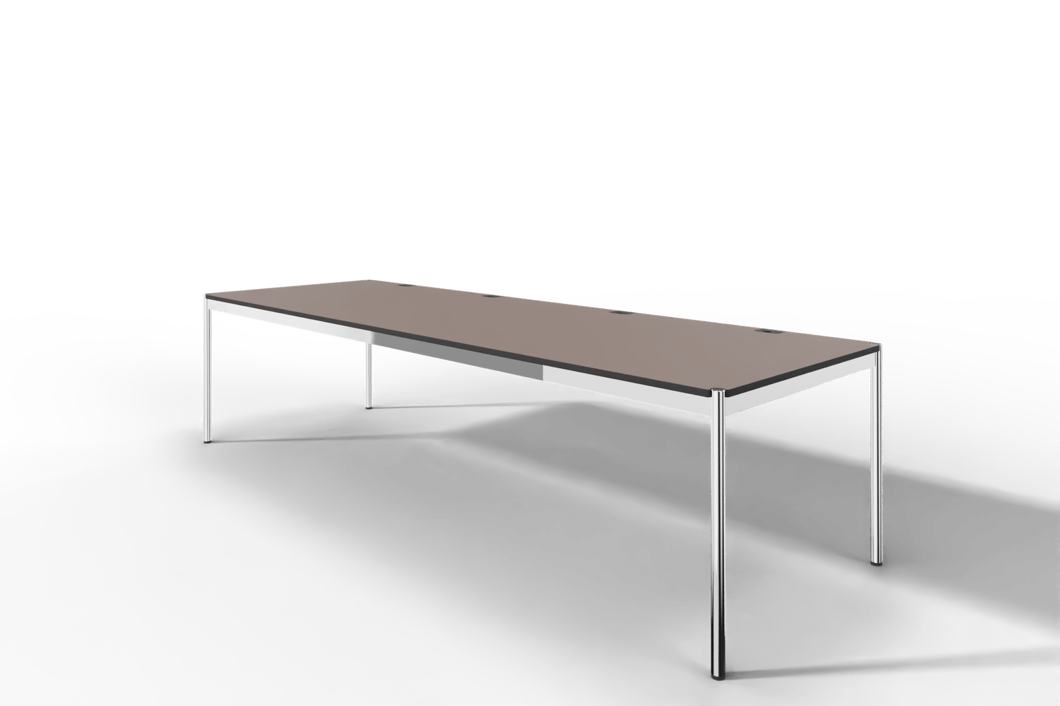 USM Haller Tisch Plus,Tiefe 1000 mm, Oberfläche Linoleum Produktbild