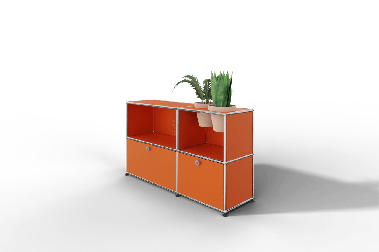 USM Haller Sideboard mit Klapptüren und Pflanzeneinsatz Produktbild