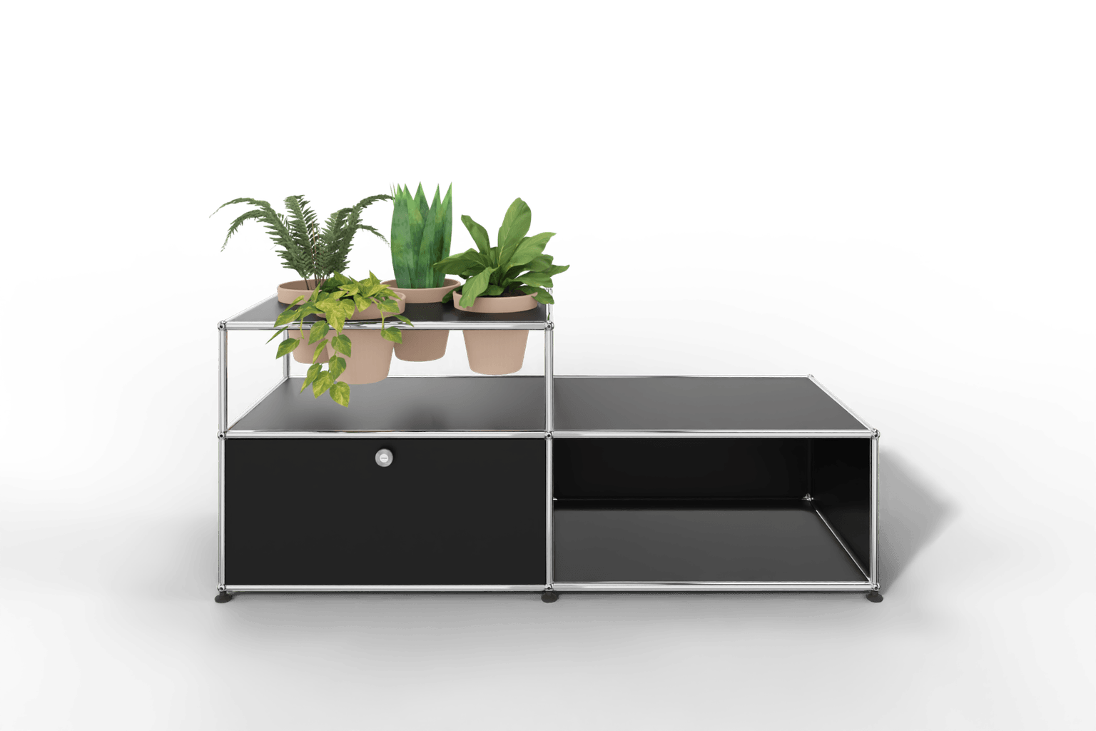 USM Haller Lowboard mit Pflanzeneinlage Produktbild