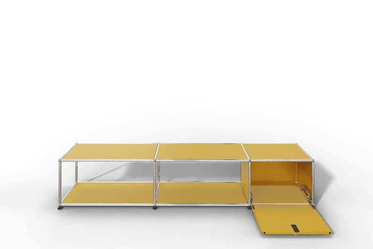 USM Haller Lowboard, mit 1 Klapptüre, von Paul Schärer & Fritz Haller Produktbild