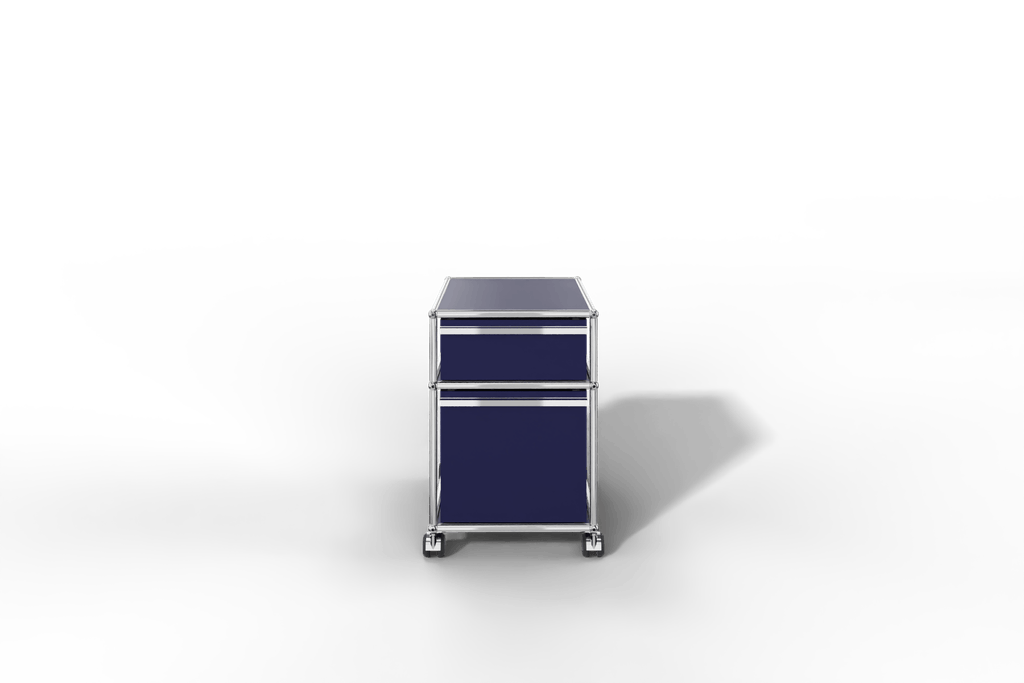 USM Haller Rollcontainer mit Hängeregistratur, wahlweise abschließbar. 14 Farben konfigurierbar. Produktbild