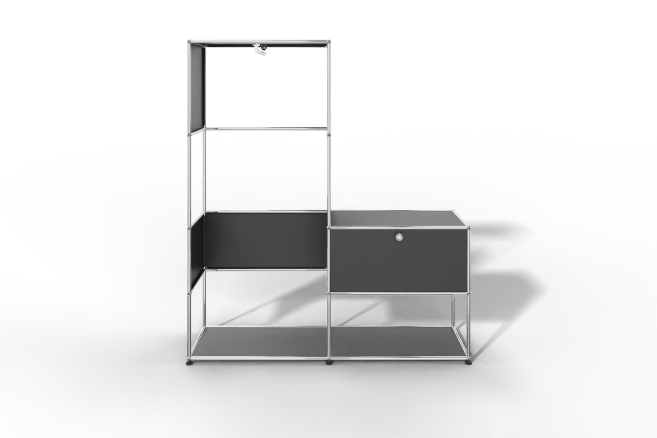 USM Haller Garderobe, 1500 mm breit, mit Klapptüre Produktbild