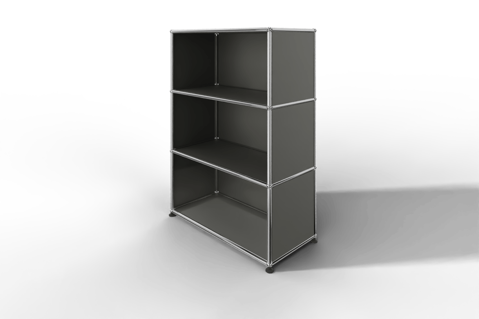 USM Haller Highboard mit 3 offenen Abteilen Produktbild