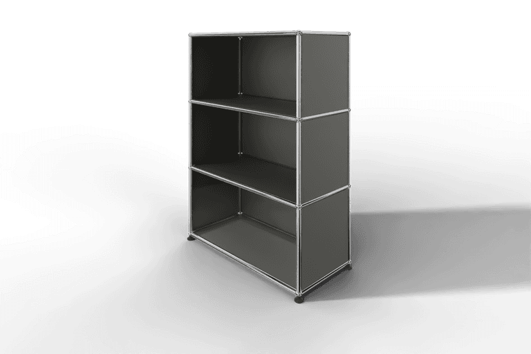 USM Haller Highboard mit 3 offenen Abteilen Produktbild