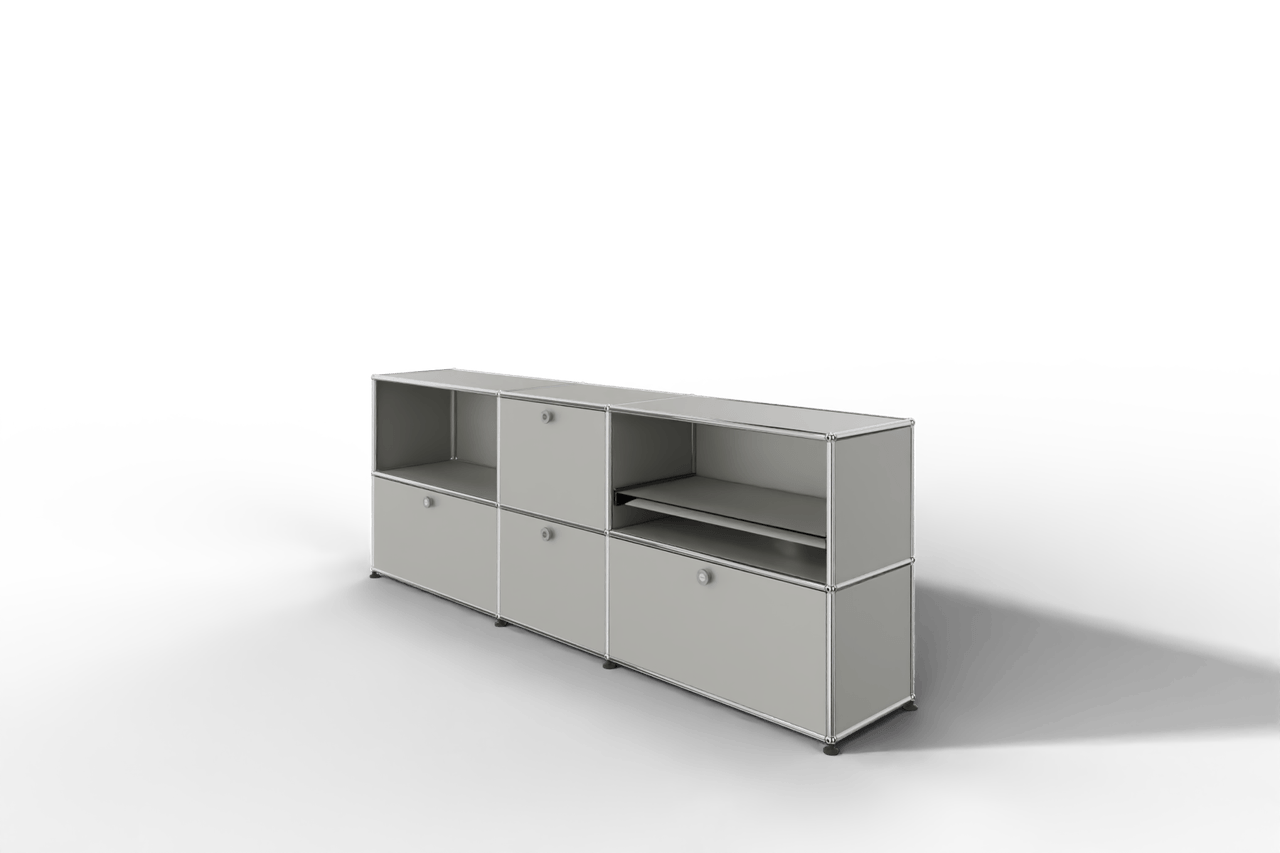 USM Haller Sideboard, 4 Klapptüren, 1 Ausziehtablar Produktbild