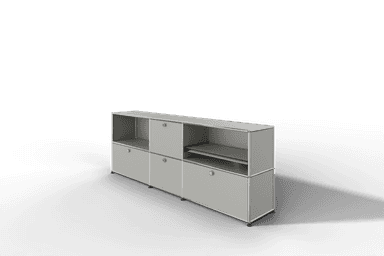 USM Haller Sideboard, 4 Klapptüren, 1 Ausziehtablar Produktbild