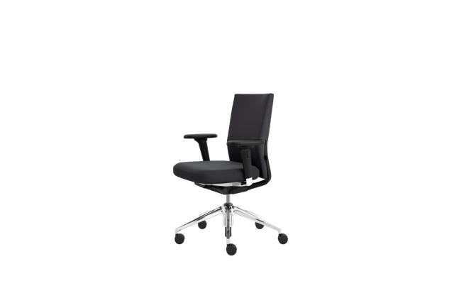 Vitra Drehstuhl ID-Chair Soft, mit Polsterrückenlehne, Plano, VOLLAUSSTATTUNG